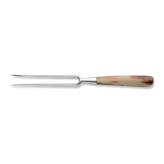 Coltellerie Berti Forgiati carving fork 220 whole ox horn - Buy now on ShopDecor - Discover the best products by COLTELLERIE BERTI 1895 design