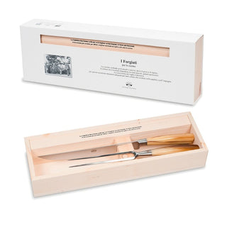 Coltellerie Berti Forgiati carving set 2745 whole cornotech - Buy now on ShopDecor - Discover the best products by COLTELLERIE BERTI 1895 design