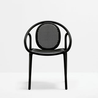 Pedrali Remind 3735 armchair for outdoor use Black - Buy now on ShopDecor - Discover the best products by PEDRALI design