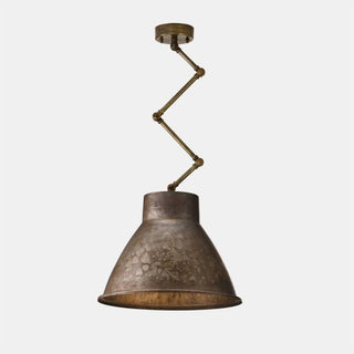 Il Fanale Loft Sospensione Media Con Snodo pendant lamp - Metal - Buy now on ShopDecor - Discover the best products by IL FANALE design