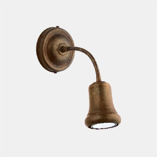 Il Fanale Mini Faretto Flessibile wall lamp - Brass - Buy now on ShopDecor - Discover the best products by IL FANALE design