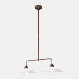 Il Fanale Tabià Lampadario 2 Luci pendant lamp - Glass - Buy now on ShopDecor - Discover the best products by IL FANALE design