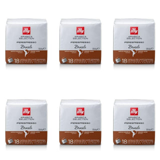 Illy set 6 packs iperespresso capsules coffee Arabica Selection Brasile 18 pz. - Buy now on ShopDecor - Discover the best products by ILLY design