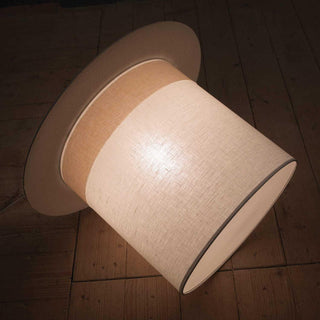 Karman Wow suspension lamp cylinder in white linen - Buy now on ShopDecor - Discover the best products by KARMAN design