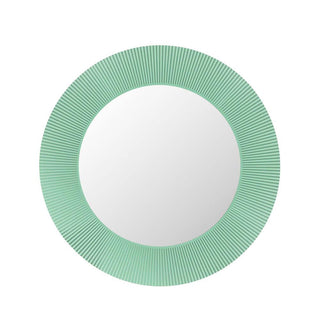 Kartell All Saints by Laufen round mirror Kartell Aquamarine green VE - Buy now on ShopDecor - Discover the best products by KARTELL design