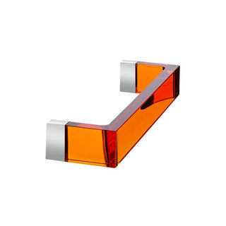 Kartell Rail by Laufen towel rack 30 cm. Kartell Tangerine orange AT - Buy now on ShopDecor - Discover the best products by KARTELL design