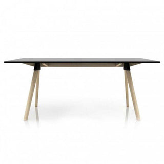 Magis The Wild Bunch Butch table Magis Natural beech/Black - Buy now on ShopDecor - Discover the best products by MAGIS design