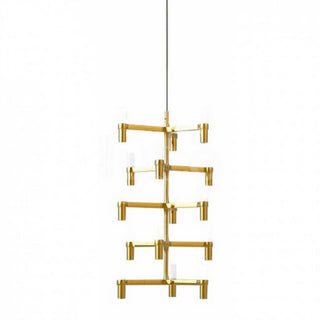 Nemo Lighting Crown Multi pendant lamp Gold - Buy now on ShopDecor - Discover the best products by NEMO CASSINA LIGHTING design
