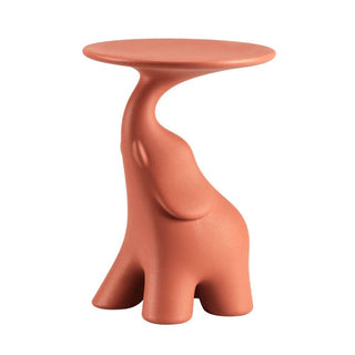 Qeeboo Pako side table Terracotta - Buy now on ShopDecor - Discover the best products by QEEBOO design