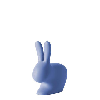 Qeeboo Rabbit Chair Baby in the shape of a rabbit Qeeboo Light blue - Buy now on ShopDecor - Discover the best products by QEEBOO design