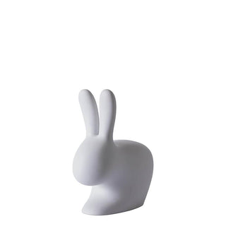 Qeeboo Rabbit Chair Baby in the shape of a rabbit Qeeboo Grey - Buy now on ShopDecor - Discover the best products by QEEBOO design