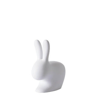 Qeeboo Rabbit Chair Baby in the shape of a rabbit Qeeboo Light grey - Buy now on ShopDecor - Discover the best products by QEEBOO design