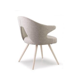 Scab You armchair bleached beech and fabric seat - Buy now on ShopDecor - Discover the best products by SCAB design