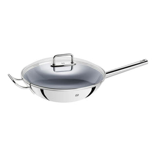 Zwilling Plus Wok Ceramic Coated with lid diam. 32 cm Steel - Buy now on ShopDecor - Discover the best products by ZWILLING design